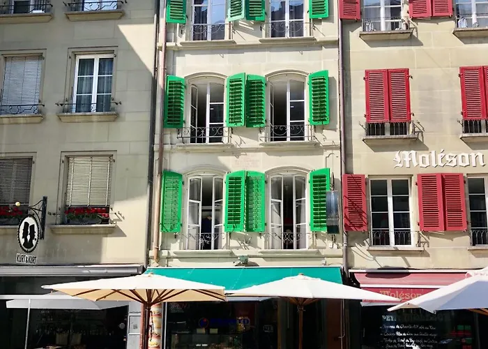 公寓 Aarbergergasse - Self Check-in 伯尔尼